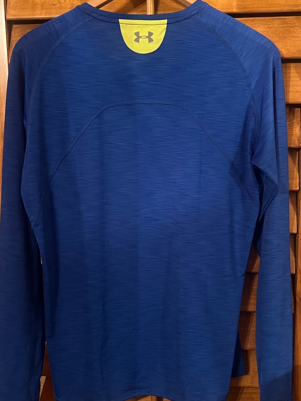 Under Armour Women’s Long Sleeve Performance Crew - Royal Blue - Picture 3 of 4